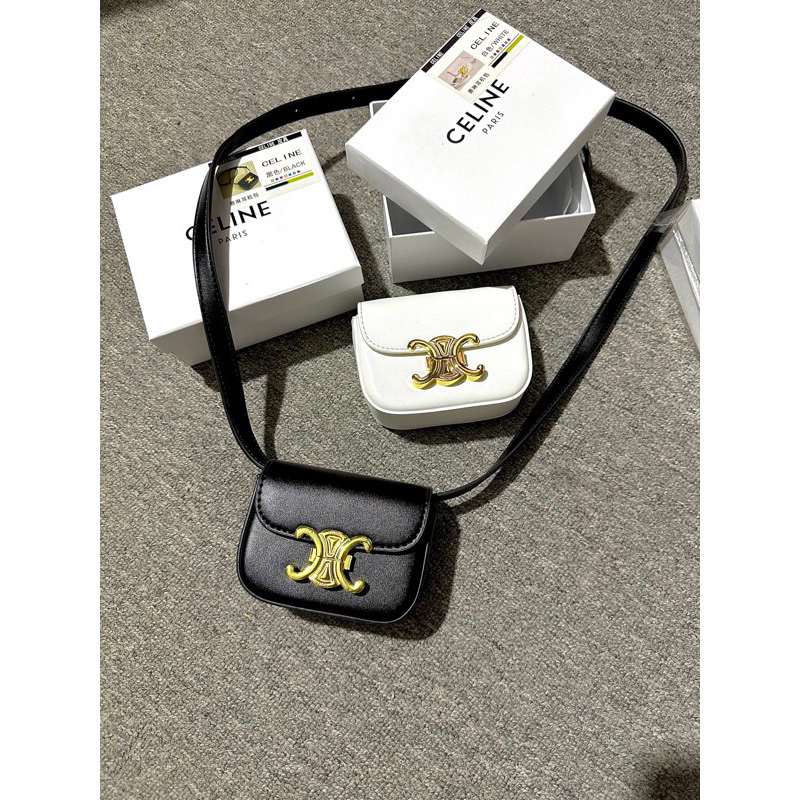 Túi cê mini hàng  lót da kèm hộp chuẩn sịn