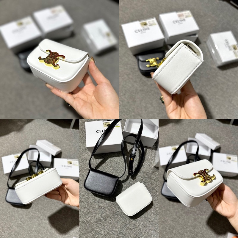 Túi cê mini hàng  lót da kèm hộp chuẩn sịn