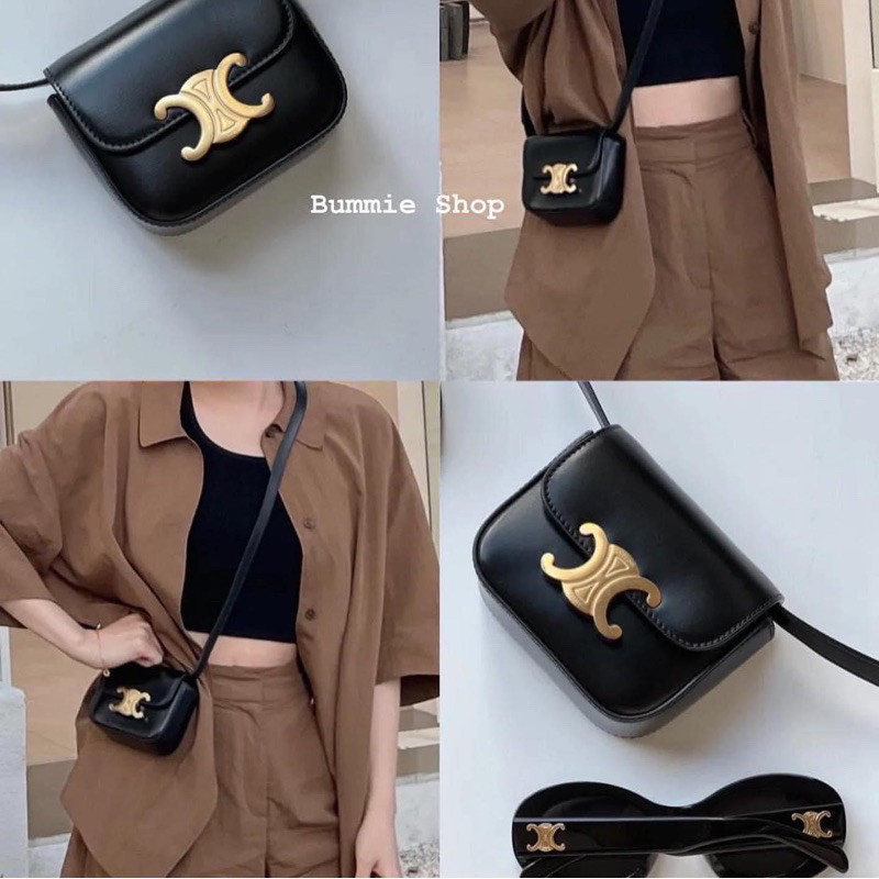 Túi cê mini hàng  lót da kèm hộp chuẩn sịn