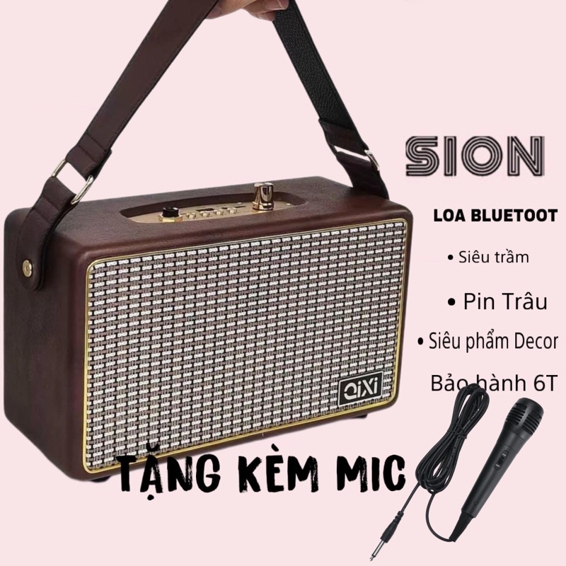 Loa Karaoke Bluetooth SK-2025 (Kèm Mic) và Loa Bluetooth Karaoke Mini WEKOME WD-03 (kèm mic)