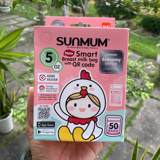 Hộp 50 túi trữ sữa sunmum 150ml