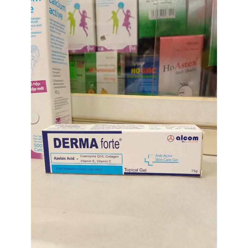 DERMAforte giúp giảm mụn, giảm thâm