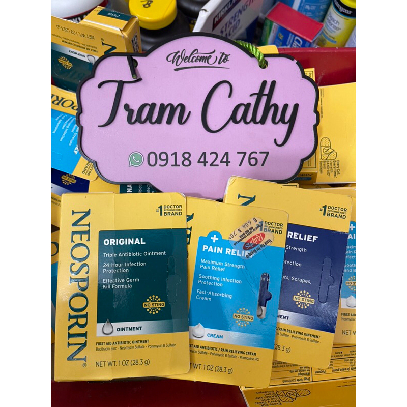 Néoporin,neosporin kem mỡ đa năng