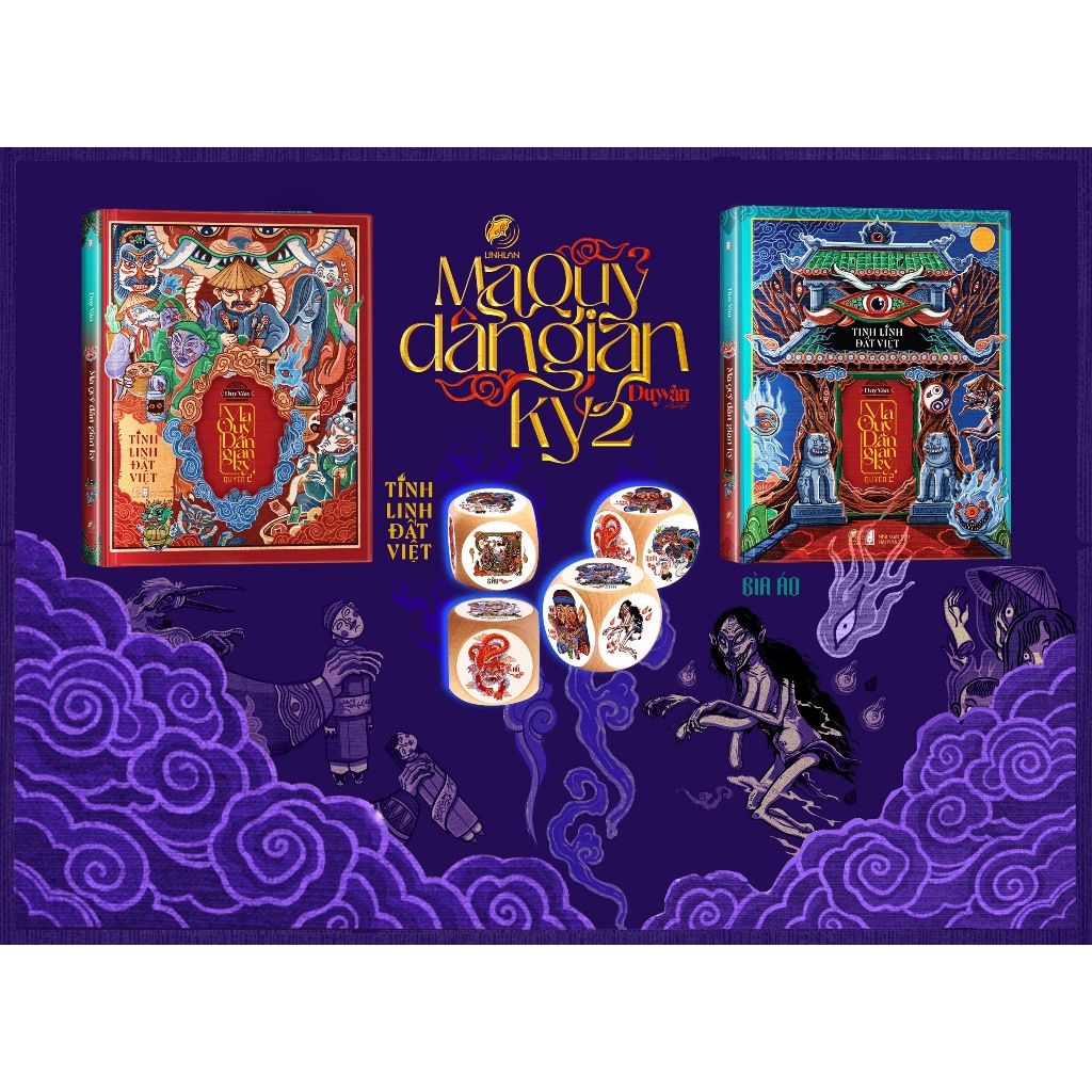 Sách -  - Ma Quỷ Dân Gian Ký 2: Tinh Linh Đất Việt - Linh Lan Books