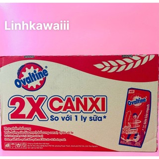 Thùng 12 lốc thức uống lúa mạch hương vị sô-cô-la Ovaltine 180mlx4