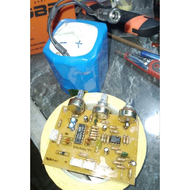 Mạch vang dùng chế hộp reverb...