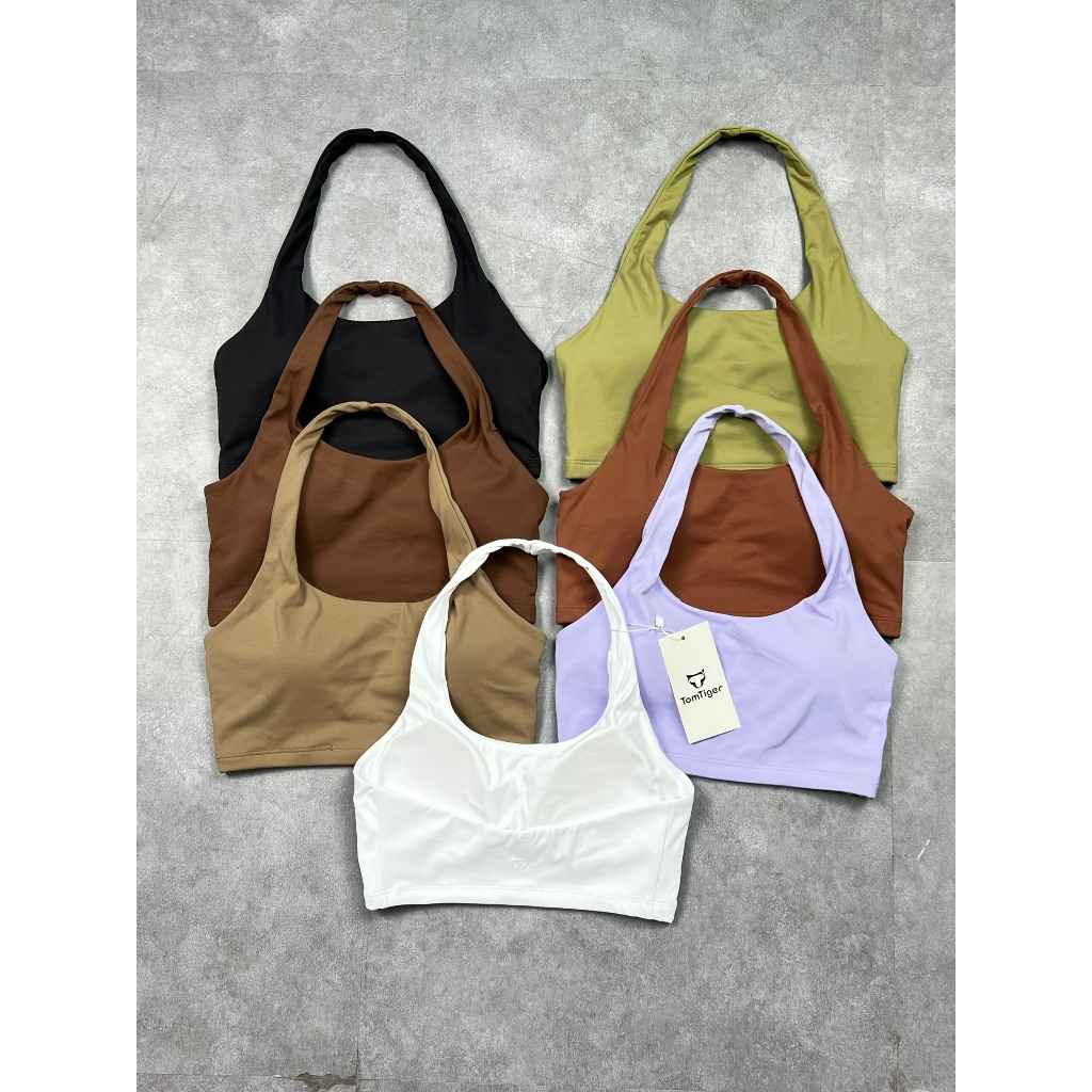 Áo Bra Yếm Plastron TomTiger Nữ Tập Thể Thao Gym Yoga