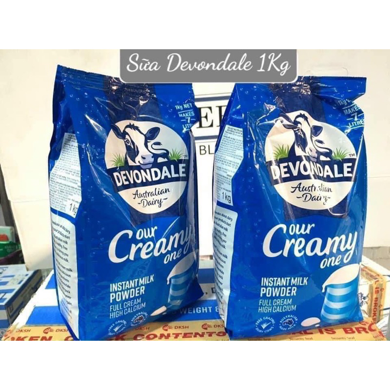 Sữa bột kem béo Devondale 1kg (giá sốc, số lượng có hạn)