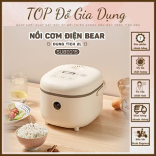 Nồi Cơm Điện Dung Tích 2l Bear DFB-B20A1 – Nồi Cơm Đa Năng Có 8 Chế Độ Nấu - Bảo Hành 12 Tháng