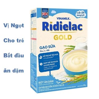 Bột ăn dặm ridielac ăn dặm cho bé