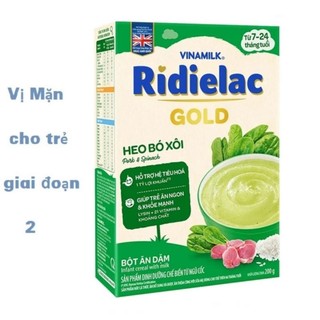 Bột ăn dặm ridielac ăn dặm cho bé