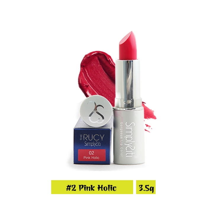 Thanh lý son lõi, trầy - Chọn màu Son lì dưỡng môi The Rucy Simplysiti Tintlipstick.5 g