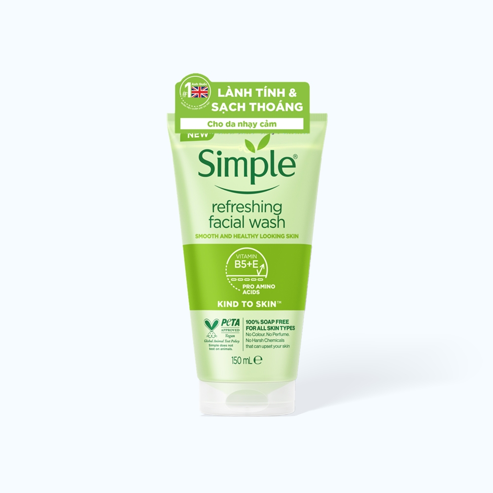 Sữa rửa mặt SIMPLE