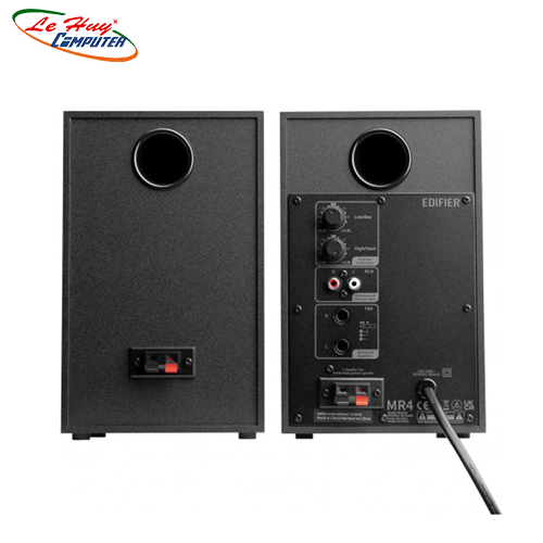 Loa kiểm âm Edifier MR4 2.0 - Công suất 42W - Driver Bass 4 Inch - Hàng chính hãng