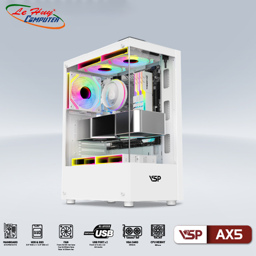 Vỏ case VSP Aquanaut AX5 Mid Tower, ATX
