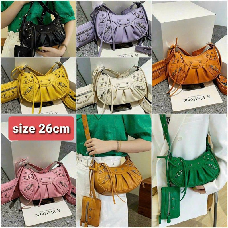 Túi xách nữ  City Bag mẫu trung phong cách trẻ trung da chuẩn QCCC