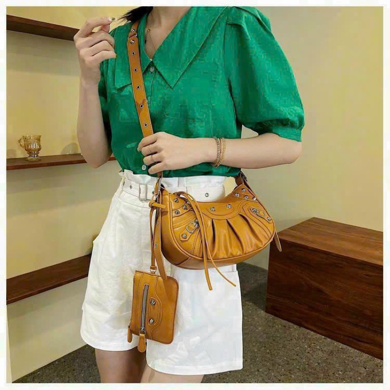 Túi xách nữ  City Bag mẫu trung phong cách trẻ trung da chuẩn QCCC