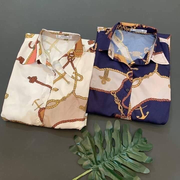 Đầm dáng sơ mi MNG