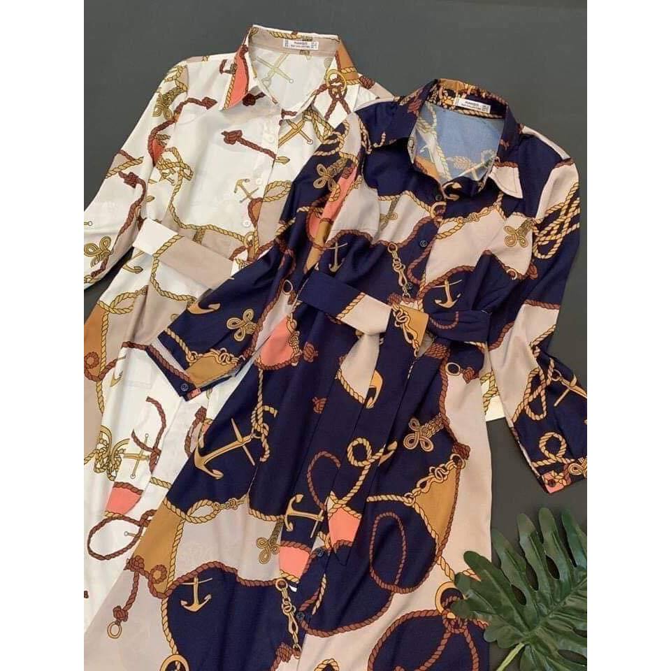 Đầm dáng sơ mi MNG