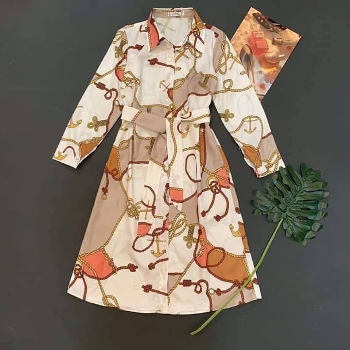 Đầm dáng sơ mi MNG