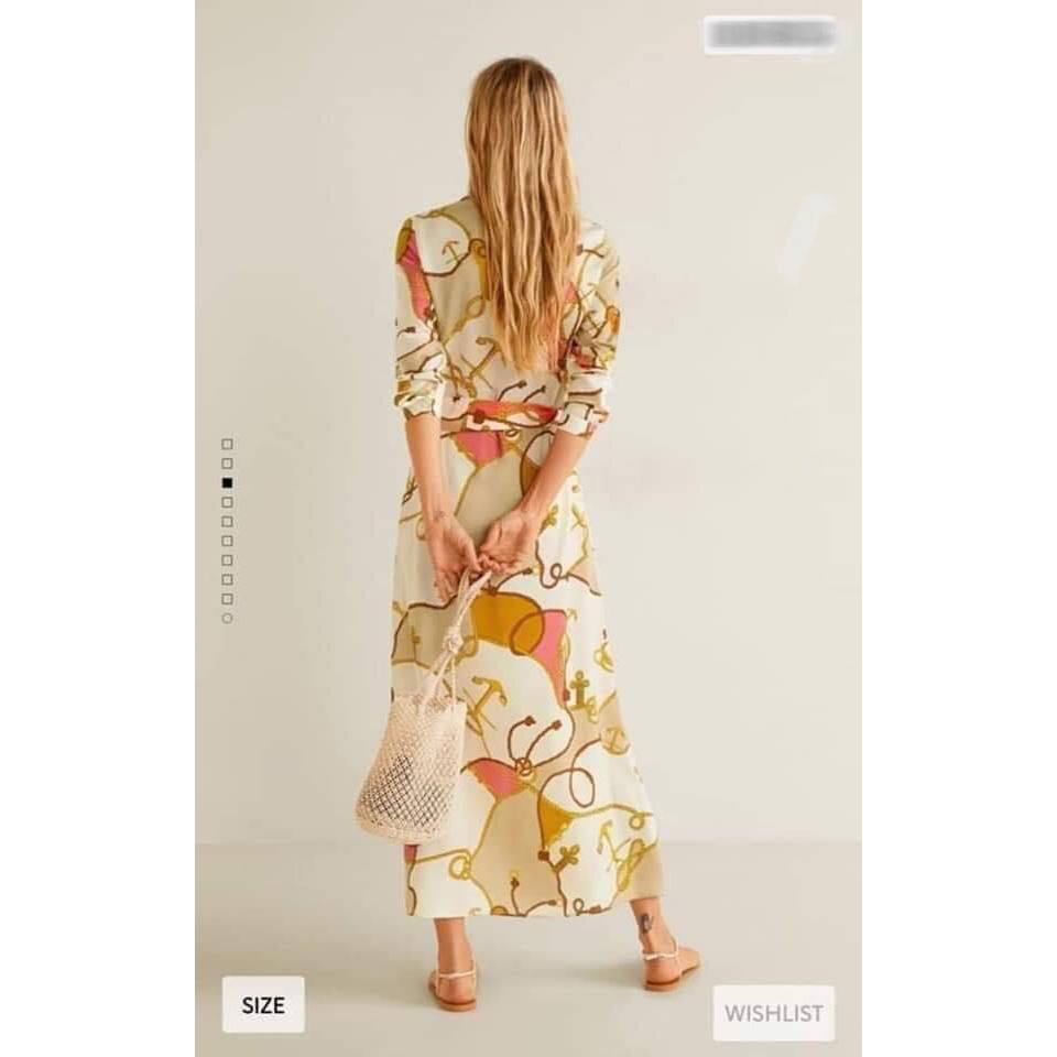 Đầm dáng sơ mi MNG