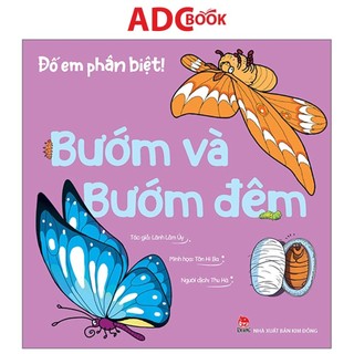 Sách - đố em phân biệt! - bướm và bướm đêm