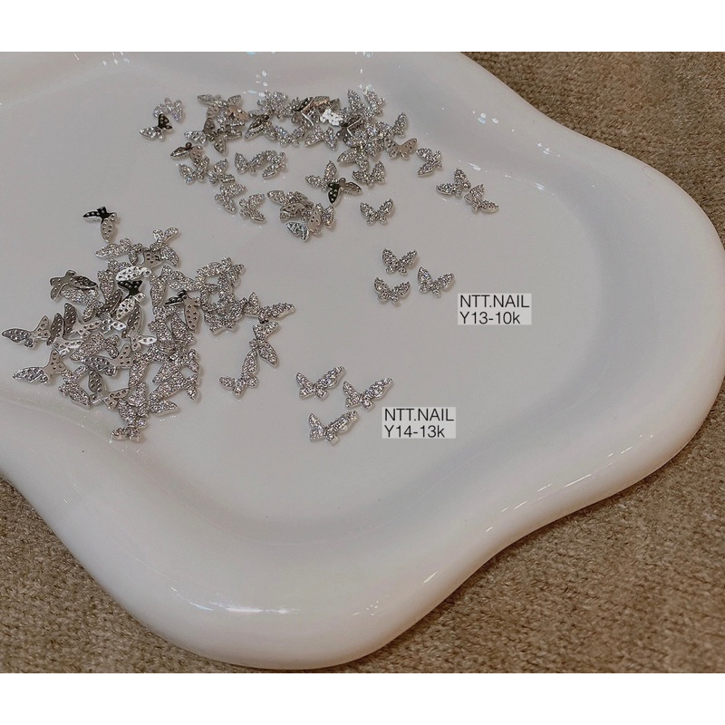 Charm B cao cấp trang trí nail_Phụ kiện NAIL NTT