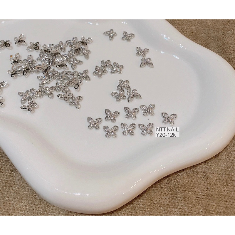 Charm B cao cấp trang trí nail_Phụ kiện NAIL NTT