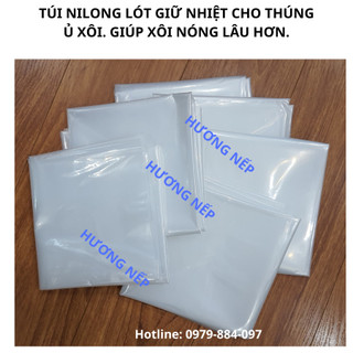  TÚI NILONG LÓT GIỮ NHIỆT CHO THÚNG Ủ XÔI. GIÚP XÔI NÓNG LÂU HƠN. 