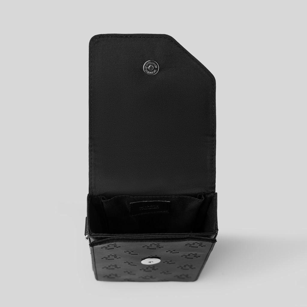 Túi Da Nam Nữ Monogram SLOCK Dập Chìm Cao Cấp Chính Hãng UnderThinker