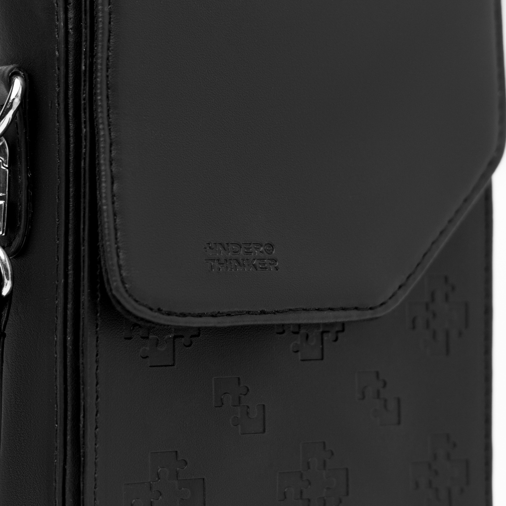 Túi Da Nam Nữ Monogram SLOCK Dập Chìm Cao Cấp Chính Hãng UnderThinker