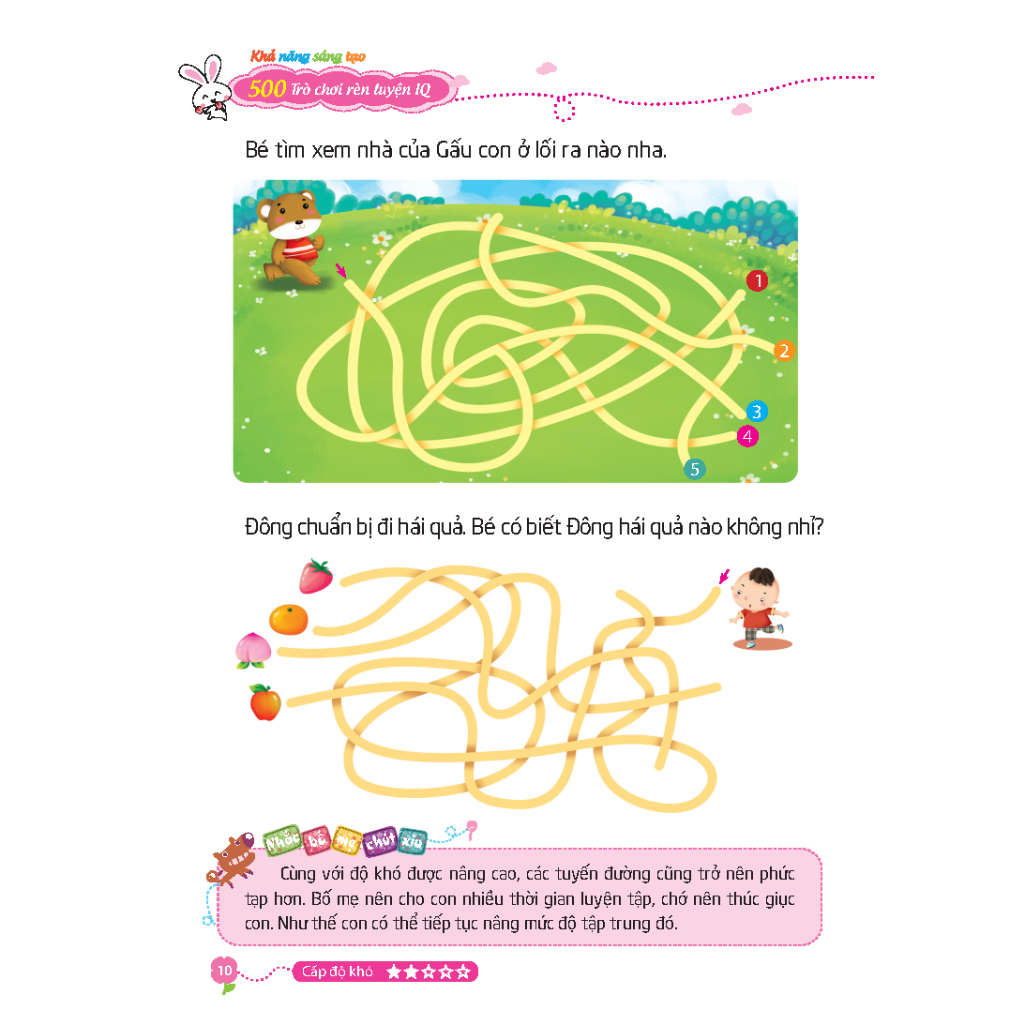 Sách - 500 trò chơi rèn luyện IQ  - Khả năng sáng tạo.