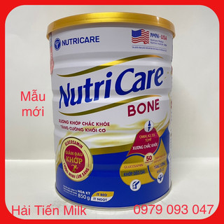 Sữa NutriCare Bone ( mẫu mới  ) lon 850g date:1/2026