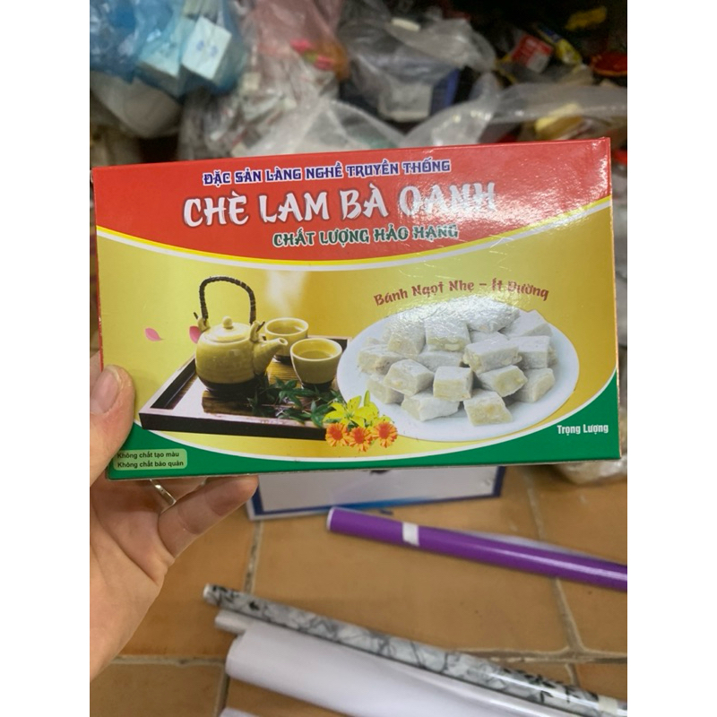 1 kg CHÈ LAM vị  LÁ DỨA -MATCHA thơm ngon nhiều lạc