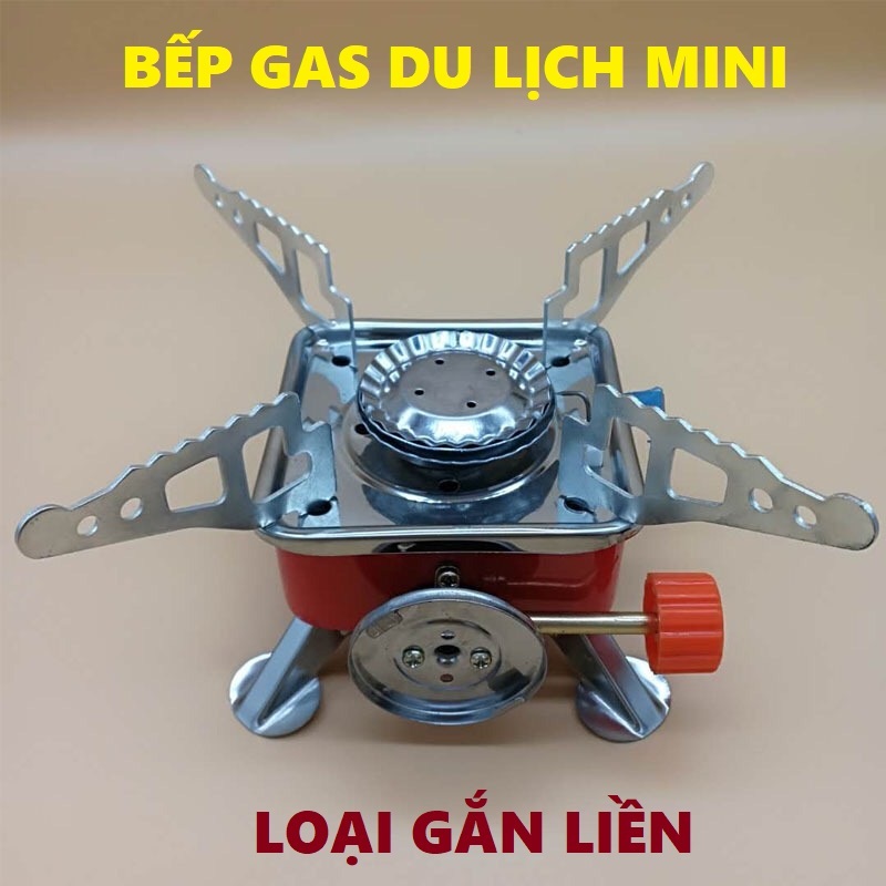 Bếp Gas Mini Du Lịch Xếp Gọn Tiện Dụng