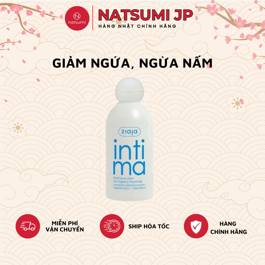 Dung Dịch Vệ Sinh Phụ Nữ Intima Ziaja- Mẫu Mới Nhất