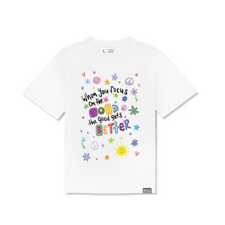 Áo Thun Form Rộng Tay Lỡ Unisex phông Nam Nữ GOOD THINGS | Local Brand Chính Hãng Midori M Studio