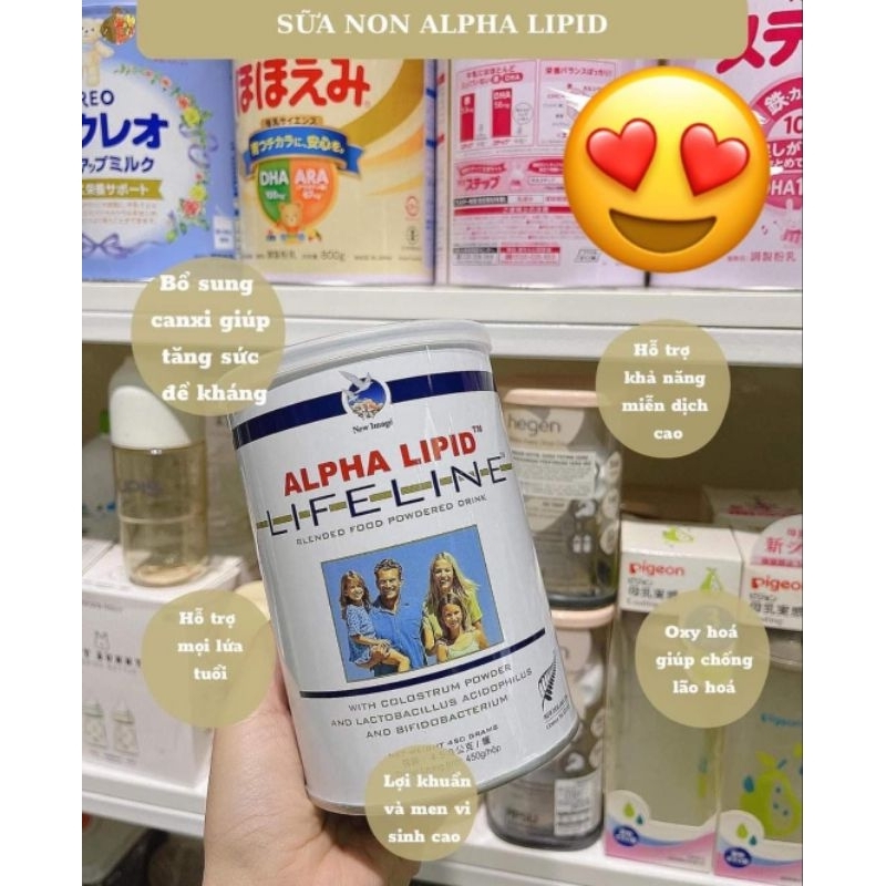 Sữa non Alpha Lipid