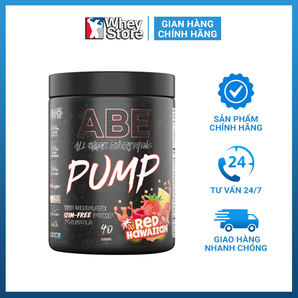 Bột Tăng Sức Mạnh Cơ Bắp Applied Nutrition ABE PUMP Pre Workout 40 Servings Chính Hãng