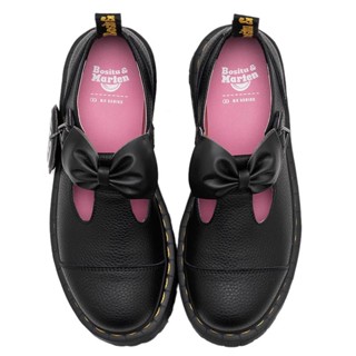 Giày  OSITA RED Martin Lazy Oaf Joint Model 1461 Mary Jane Giày đế dày nơ kiểu Anh dành (đặt tăng 1sz với form chân dày)