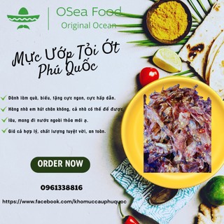 Khô Mực Sữa Phú Quốc Tẩm Gia Vị Vừa Ăn