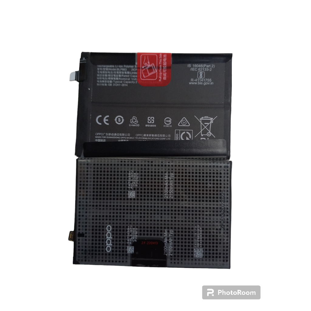 Pin Oppo Chính Hãng BLP863 Dùng Cho Oppo Reno 6 5G