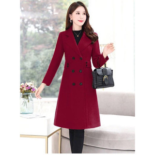 [Yumi Shop] Áo khoác dạ măng tô nữ Form Dài