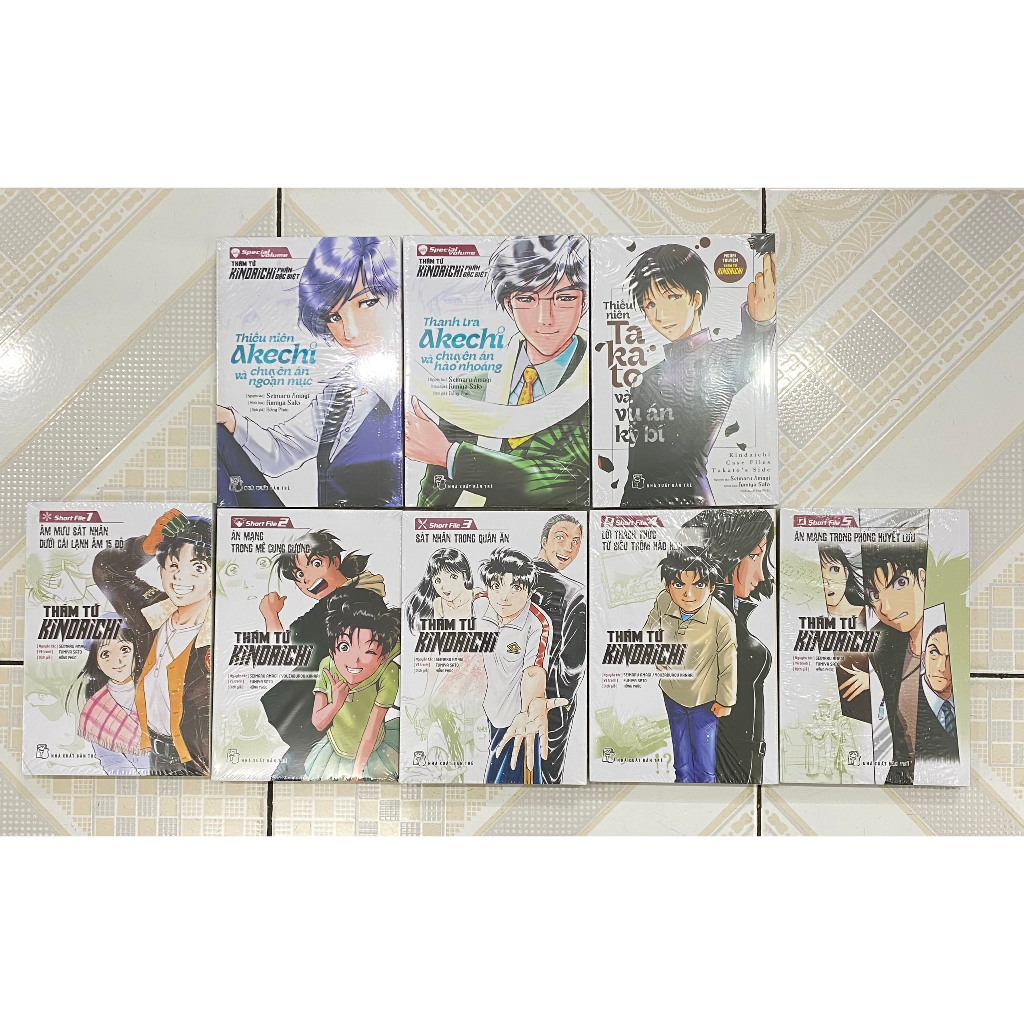 Sách - Trọn bộ Series Kindaichi ngoại truyện  - Seimaru Amagi, Fumiya Sato