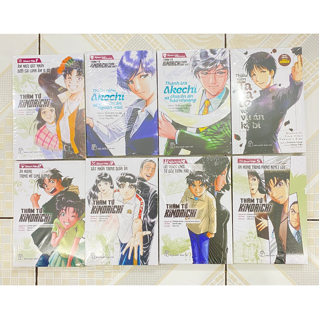 Sách - Trọn bộ Series Kindaichi ngoại truyện  - Seimaru Amagi, Fumiya Sato