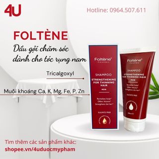 Dầu gội ngăn rụng tóc & kích thích mọc tóc foltene nam