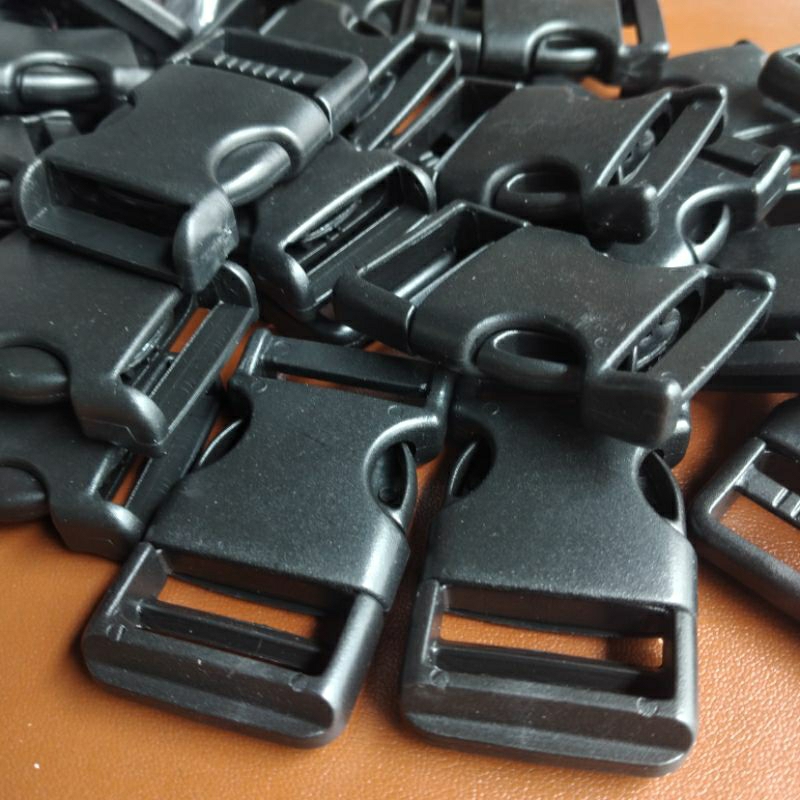 Khóa cài paracord( 2 cái )khóa cài nhựa, chốt cài quai mũ nón, balo, túi cặp loại tốt Bền đẹp giá rẻ