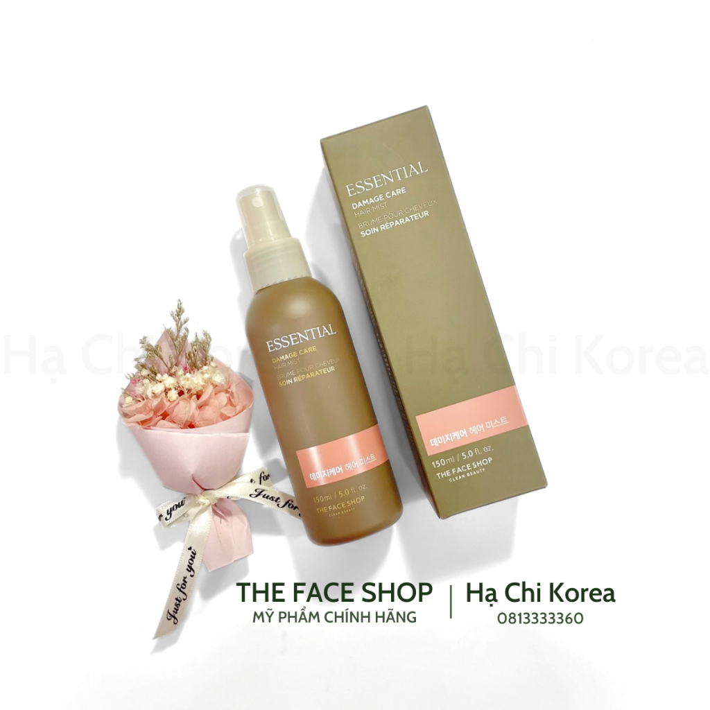 Tinh Chất Dưỡng Tóc Dạng Xịt Essential Damage Care Hair Mist