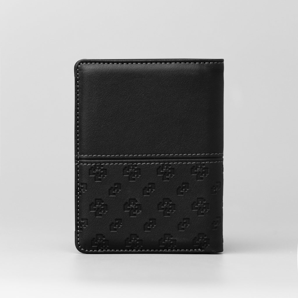 Ví Da Nam Monogram Riona Dập Chìm Cao Cấp Chính Hãng Under Thinker