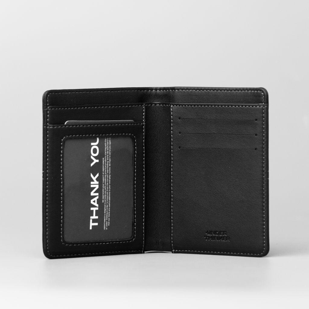 Ví Da Nam Monogram Riona Dập Chìm Cao Cấp Chính Hãng Under Thinker